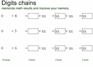 Digits chains screenshot